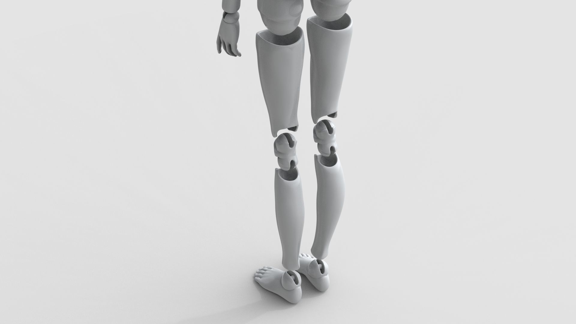 BJD doll boy Fredy ball joint doll 3D print model_18