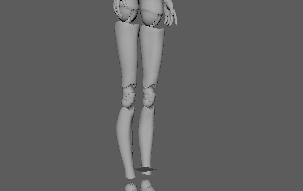 BJD doll boy Fredy ball joint doll 3D print model_25