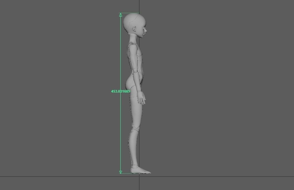 BJD doll boy Fredy ball joint doll 3D print model_19