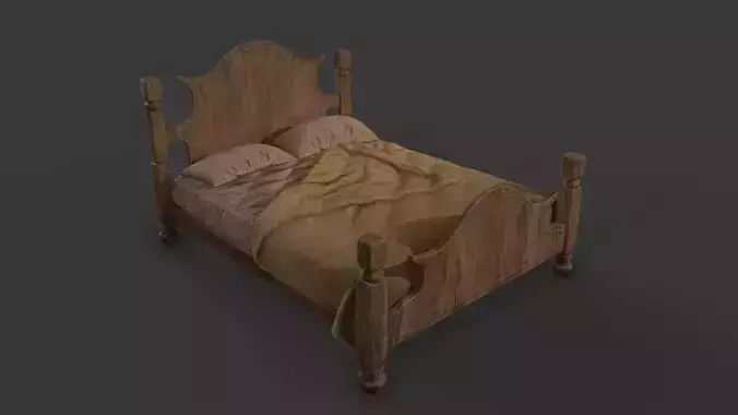 Old antique Bed