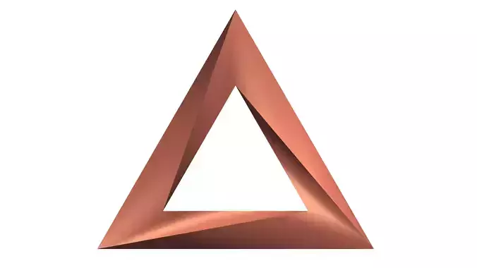 Penrose Triangle 3D model