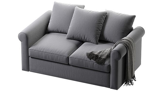 IKEA Sofa HARLANDA 3D model 7