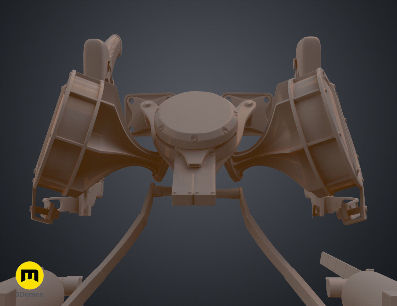 ODM Gear and Swords - Attack on Titan 3D print model_16