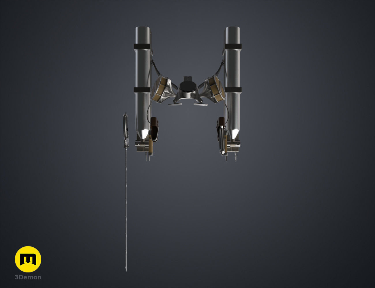 ODM Gear and Swords - Attack on Titan 3D print model_27