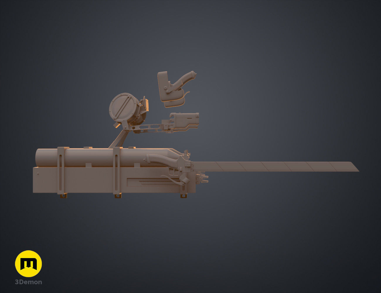 ODM Gear and Swords - Attack on Titan 3D print model_18