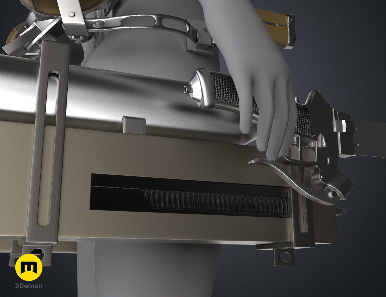 ODM Gear and Swords - Attack on Titan 3D print model_7