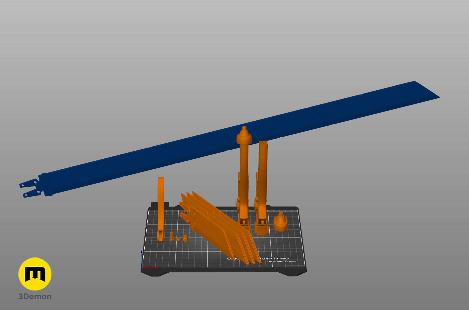 ODM Gear and Swords - Attack on Titan 3D print model_13