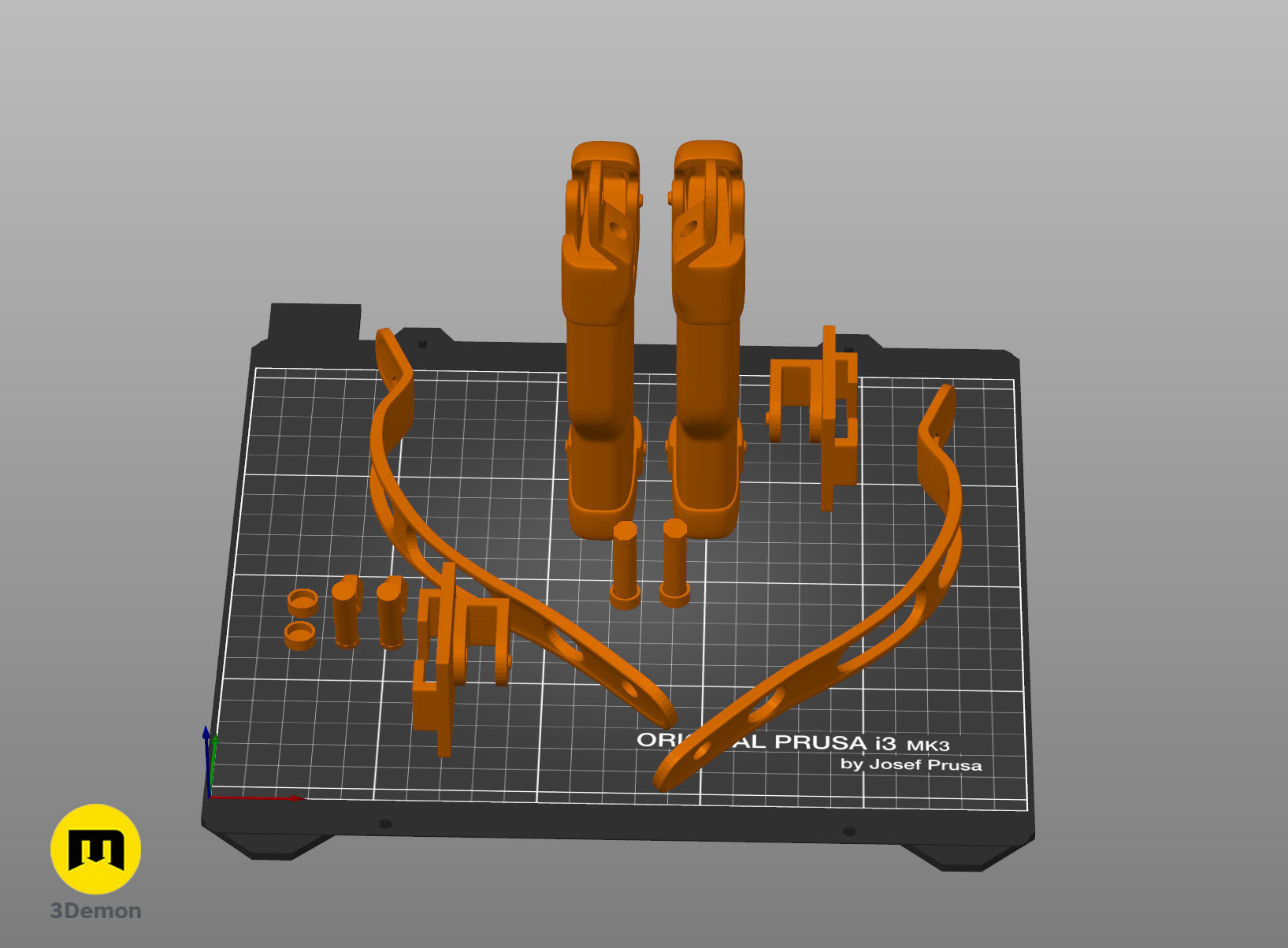 ODM Gear and Swords - Attack on Titan 3D print model_11