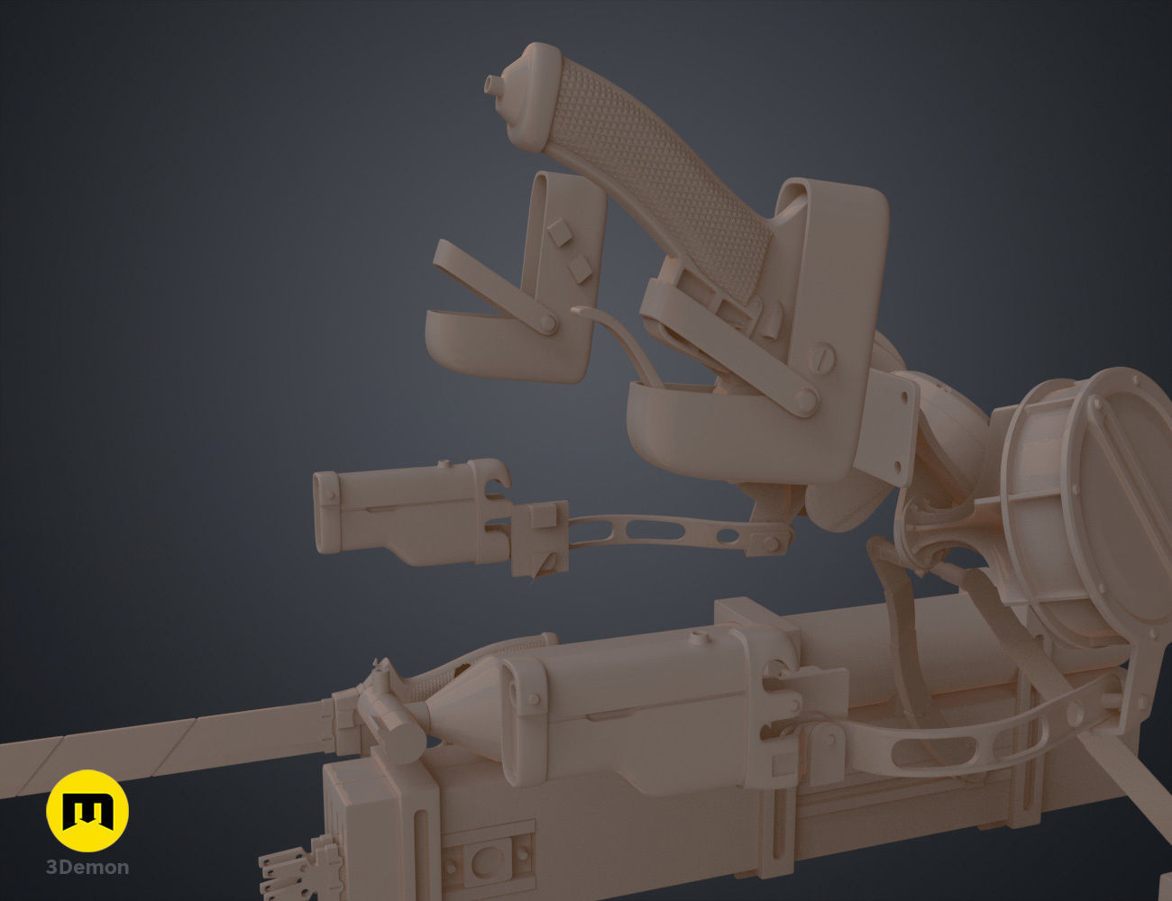 ODM Gear and Swords - Attack on Titan 3D print model_14