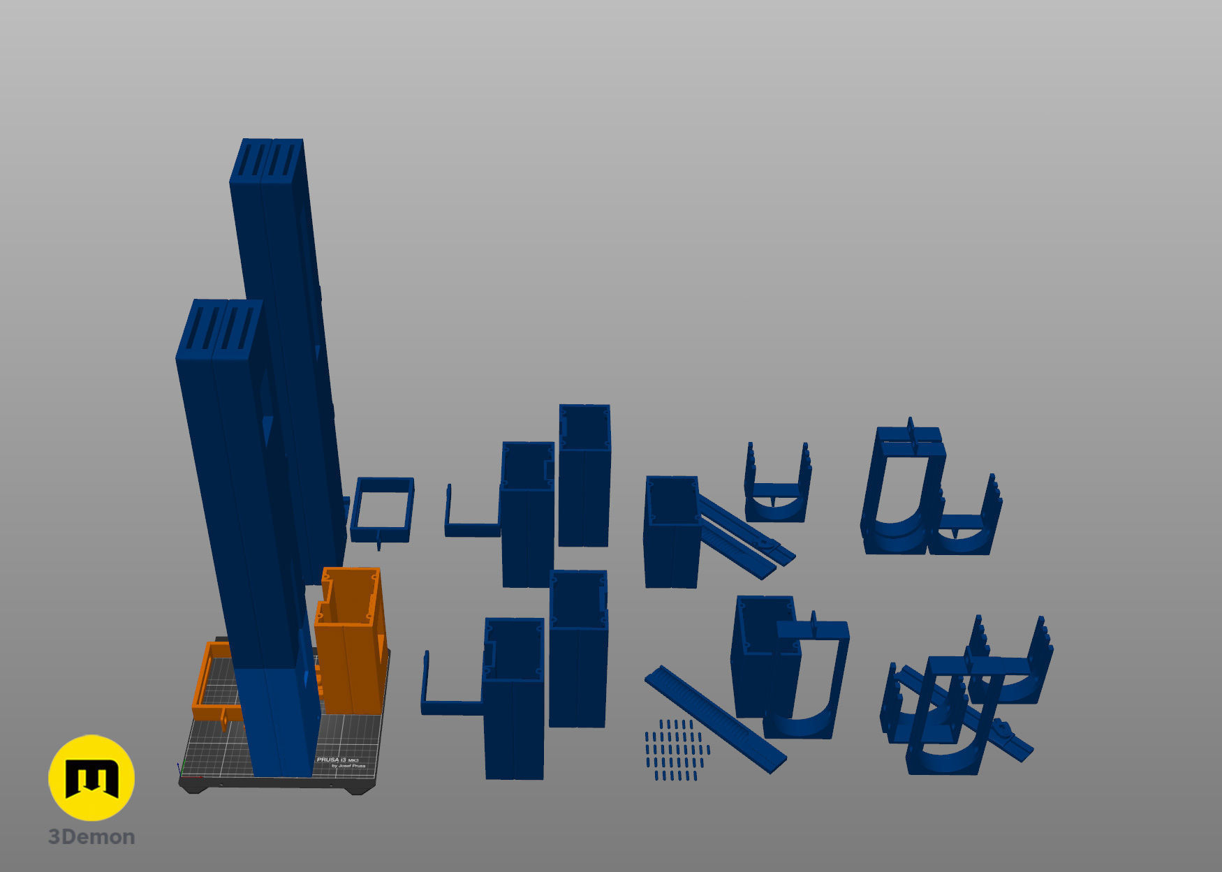 ODM Gear and Swords - Attack on Titan 3D print model_9