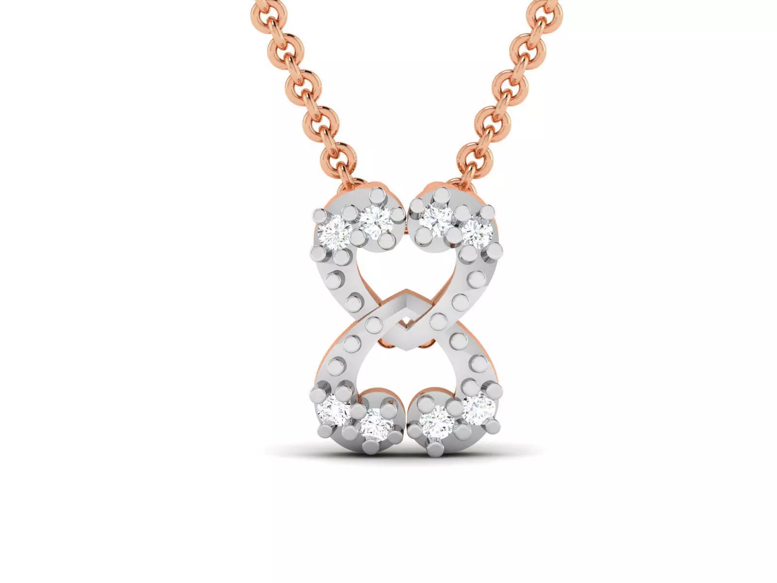 Light wt Diamond Charms Pendant 3dm render Detail 3D print model_0