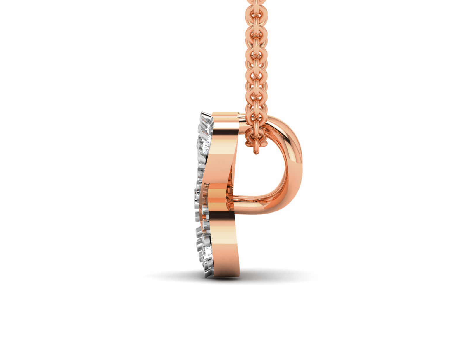 Light wt Diamond Charms Pendant 3dm render Detail 3D print model_3