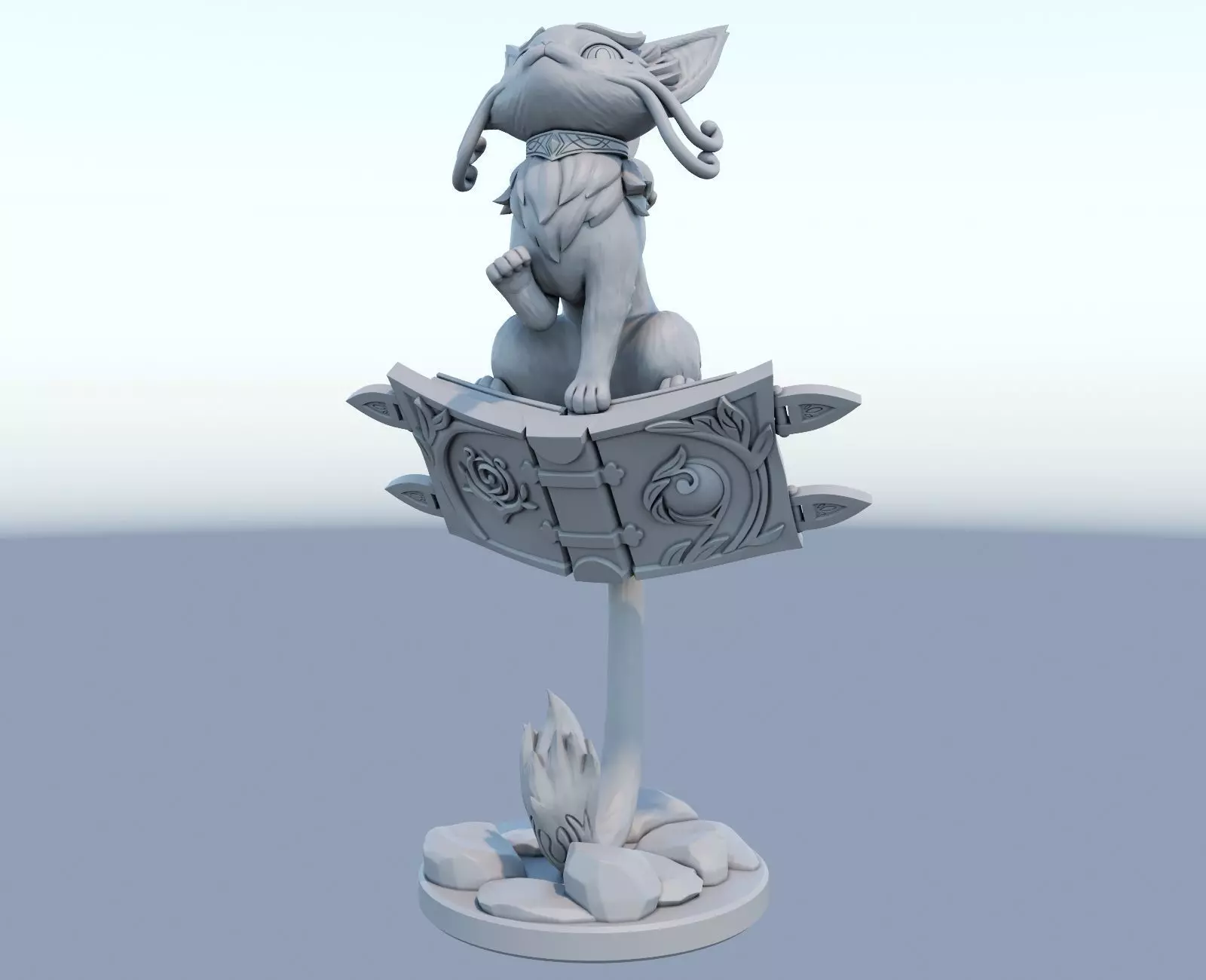 yuumi 3D Print Model from League of Legends 3D print model