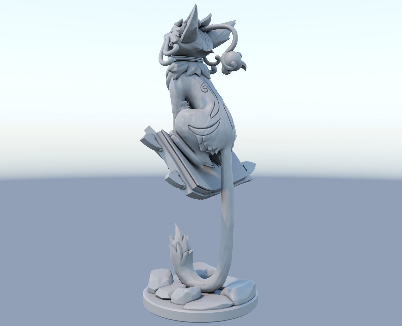 yuumi 3D Print Model from League of Legends 3D model 3D printable ...