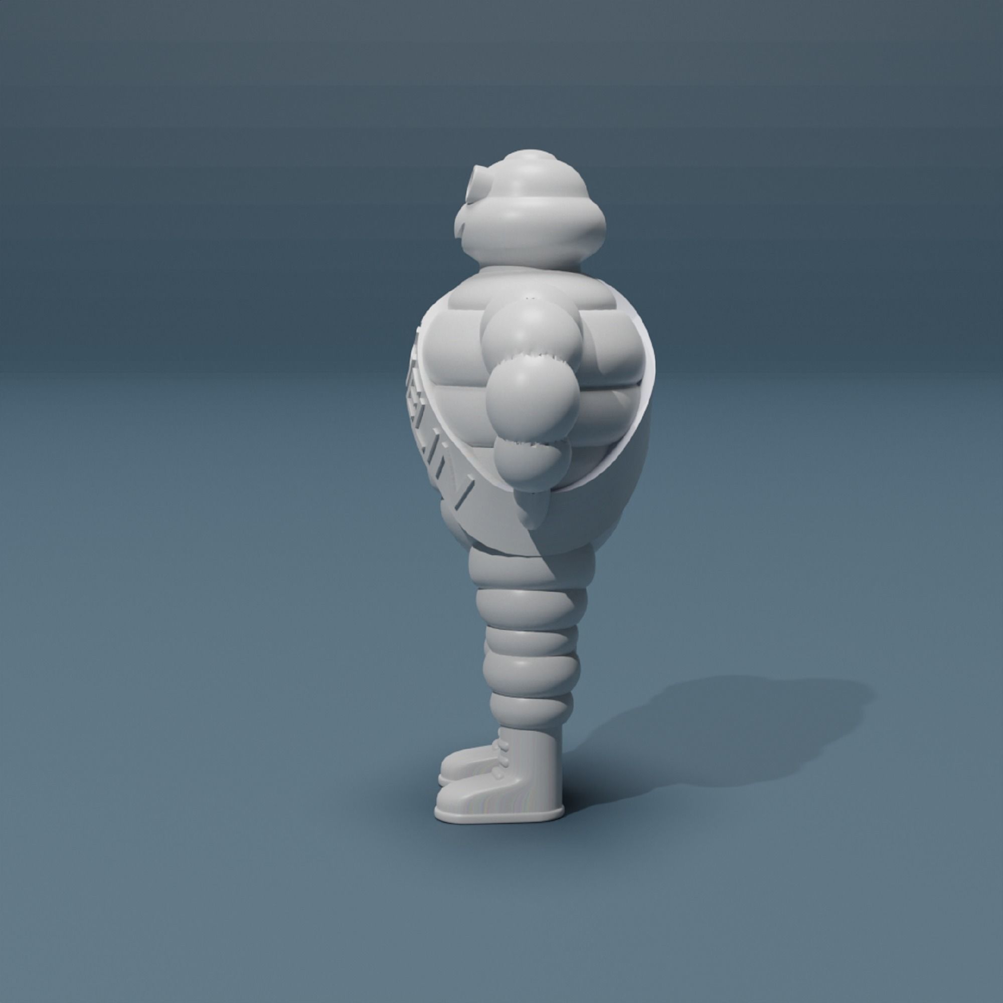 Michelin Man Bibendum 3D print model_1