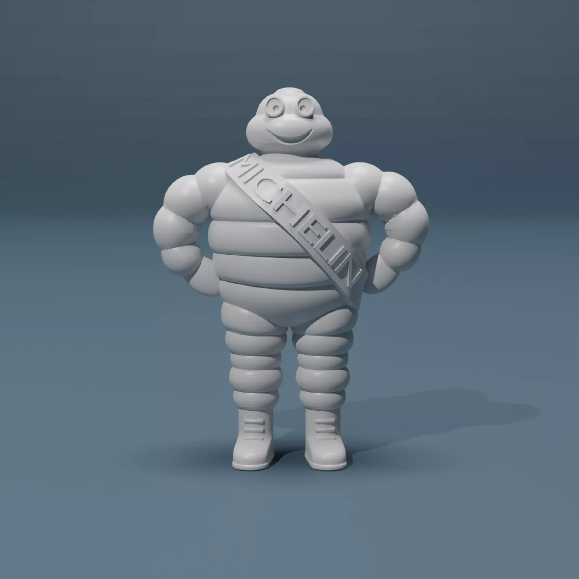 Michelin Man Bibendum 3D print model_0