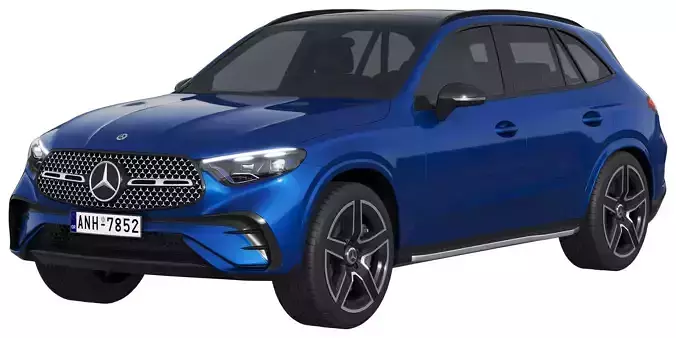 Mercedes-Benz GLC AMG-Line 2023 3D model