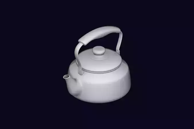 Teapot Kettle 3D model