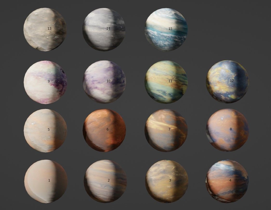 High Quality PBR Planet Textures Texture_2