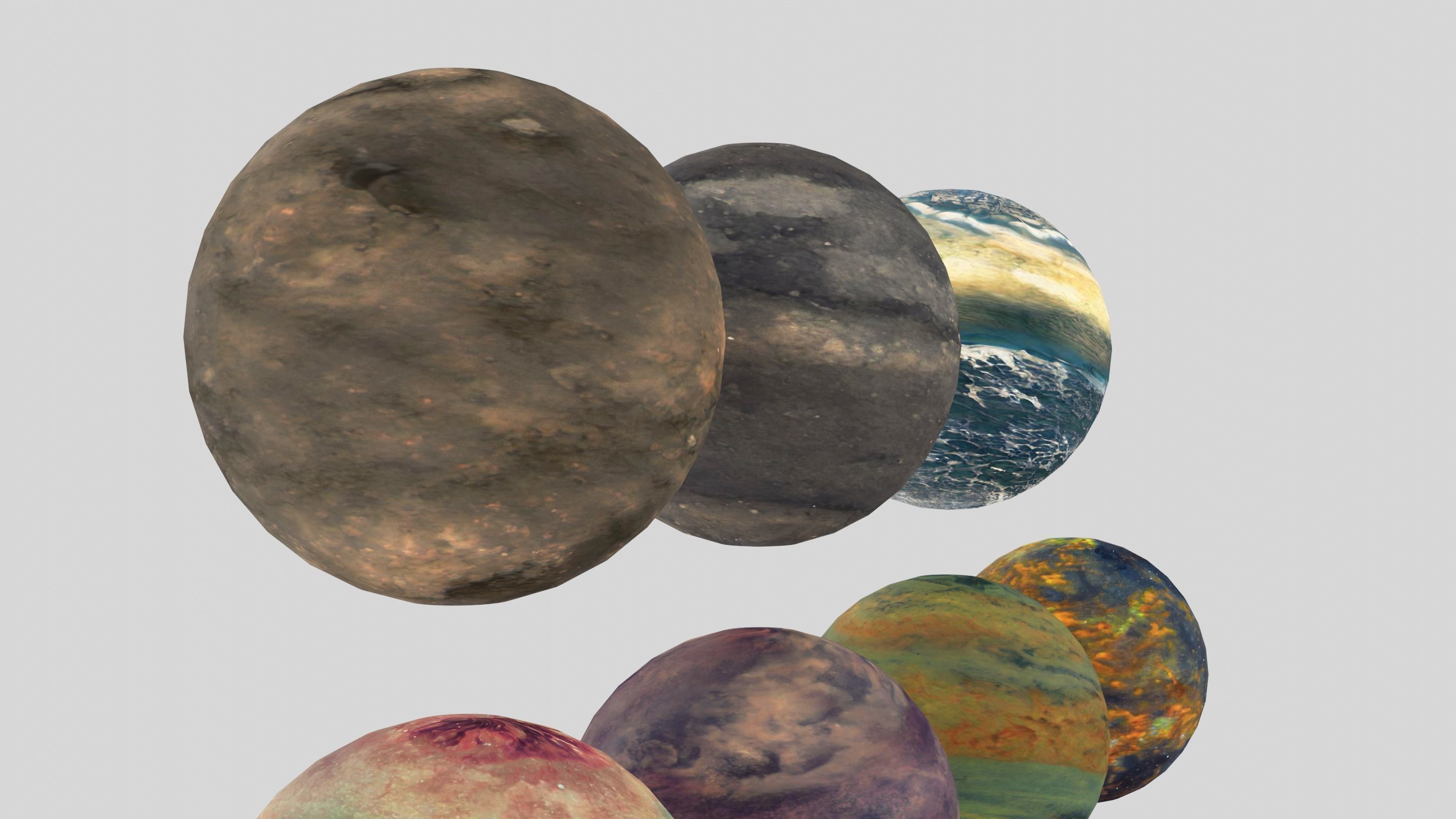 High Quality PBR Planet Textures Texture_3