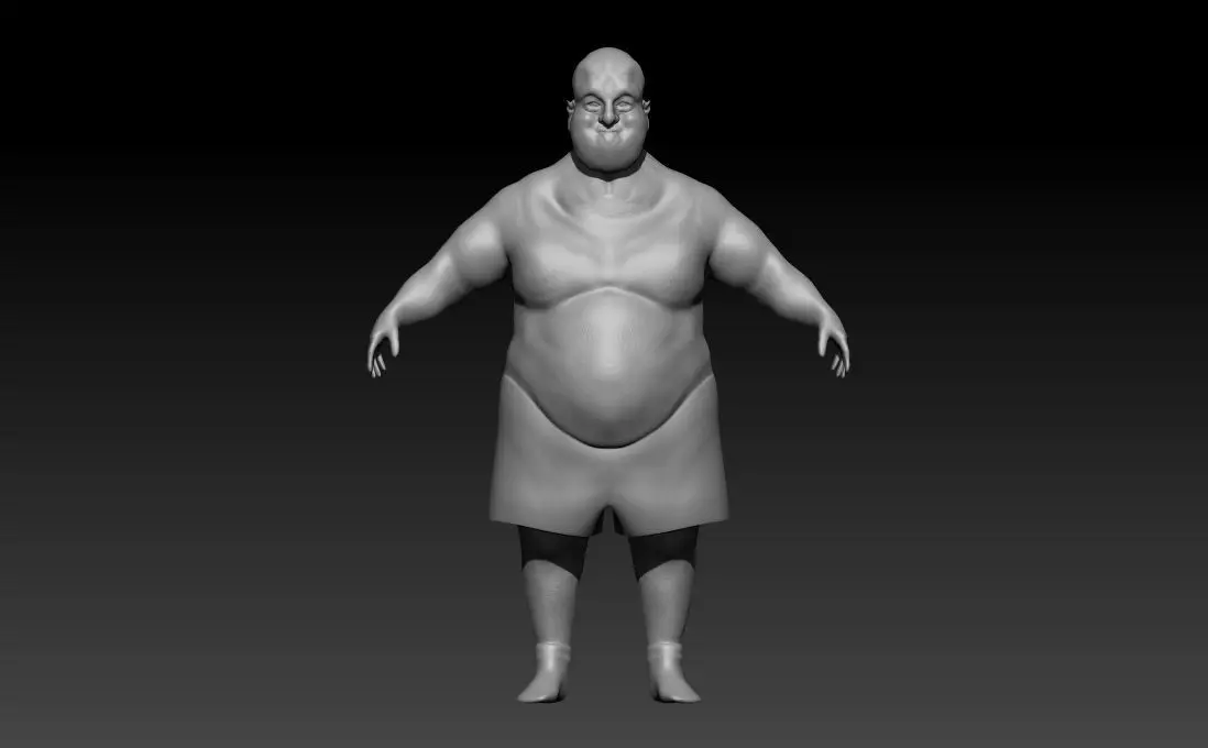 3d character modelling in zbrush 3D model_0