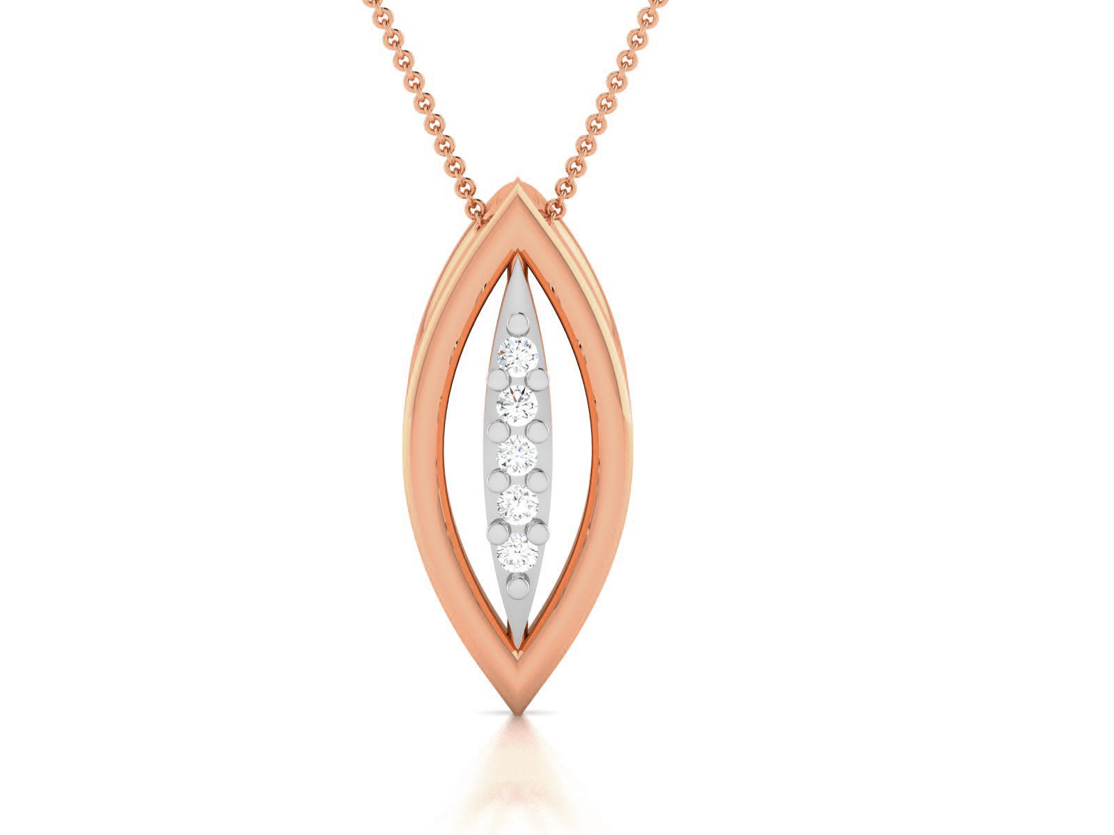 Light wt Diamond Charms Pendant 3dm render Detail 3D print model_4