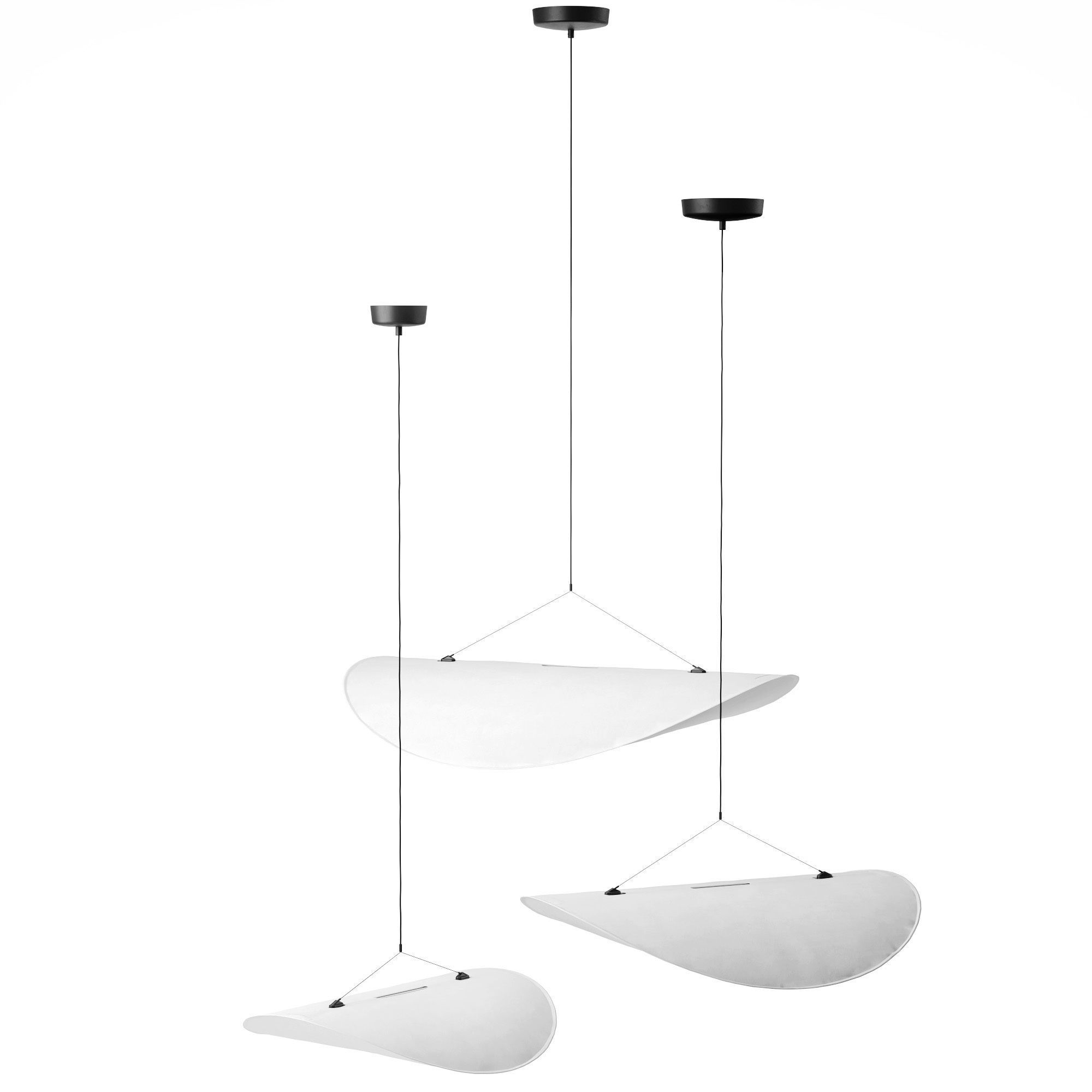 Tense Pendant Lamp D 70 90 120 3D model_6