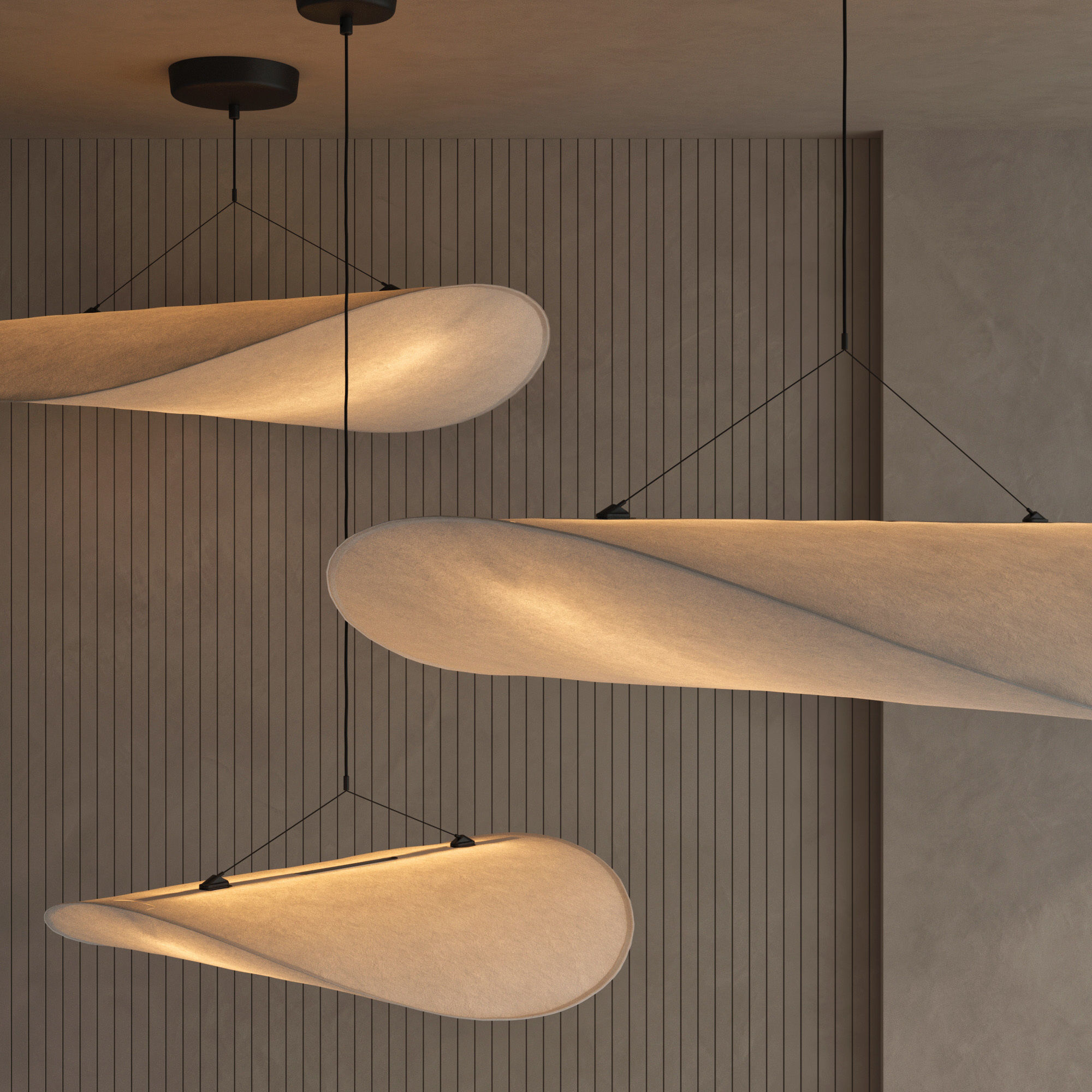 Tense Pendant Lamp D 70 90 120 3D model_2