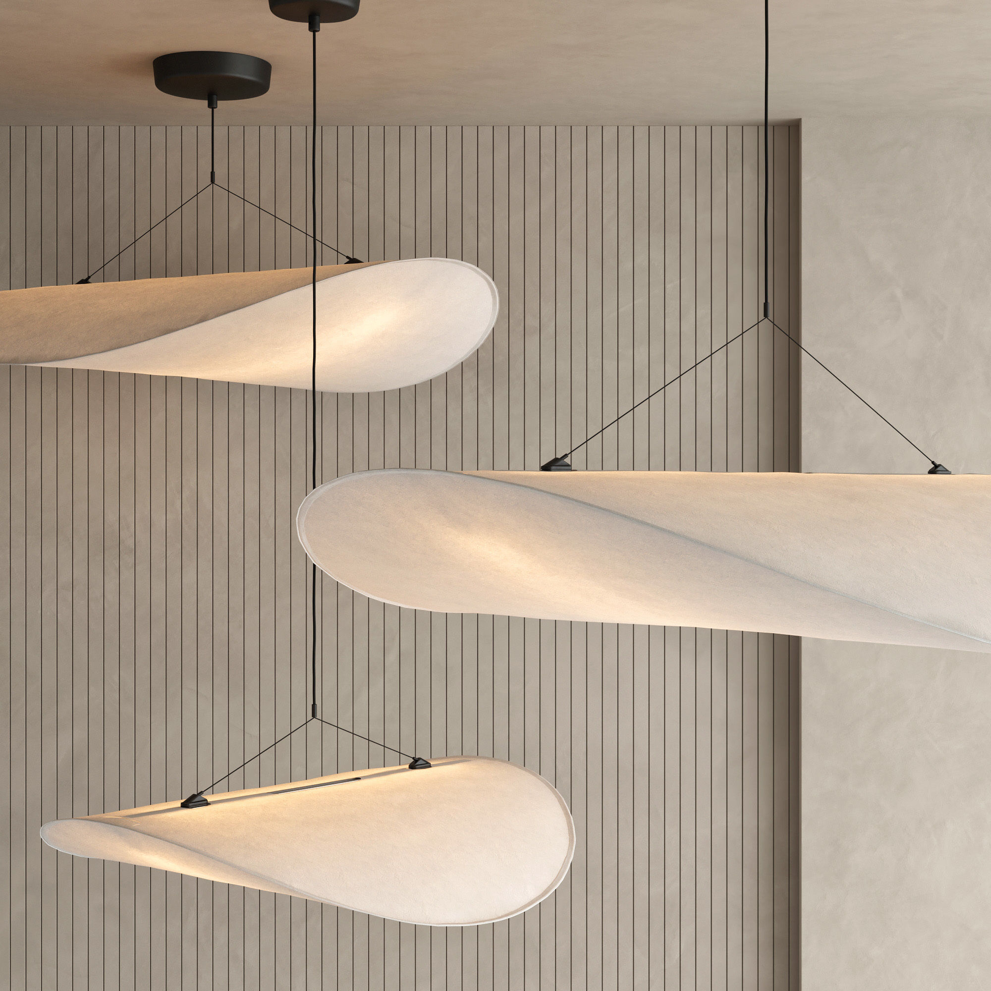 Tense Pendant Lamp D 70 90 120 3D model_1