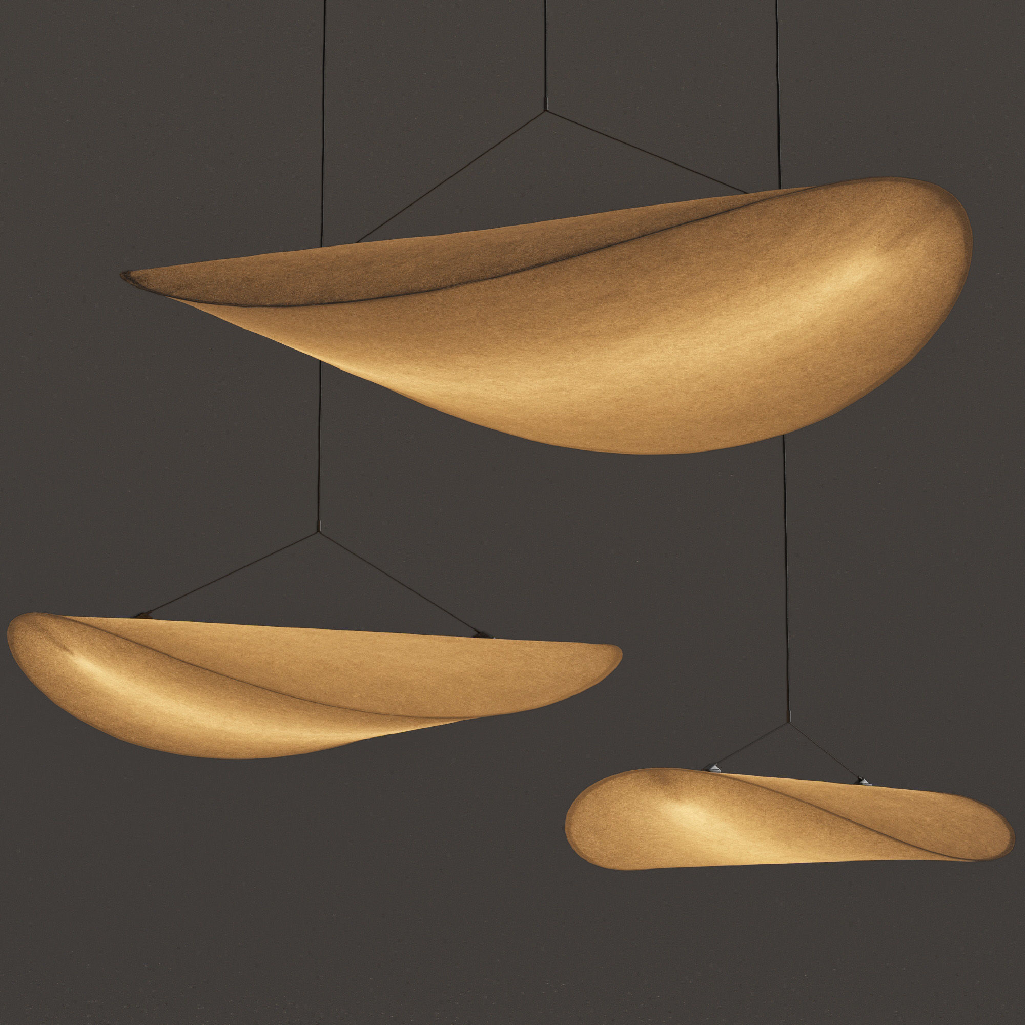 Tense Pendant Lamp D 70 90 120 3D model_3