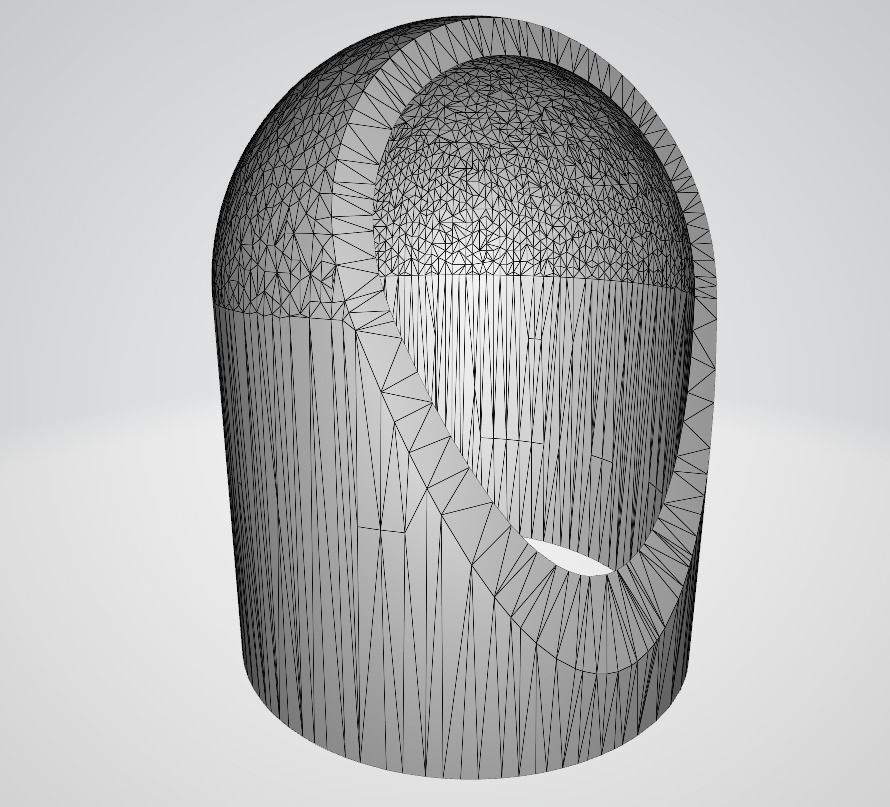 Hollow Skull - LED Light Up Diorama 3D print model_7