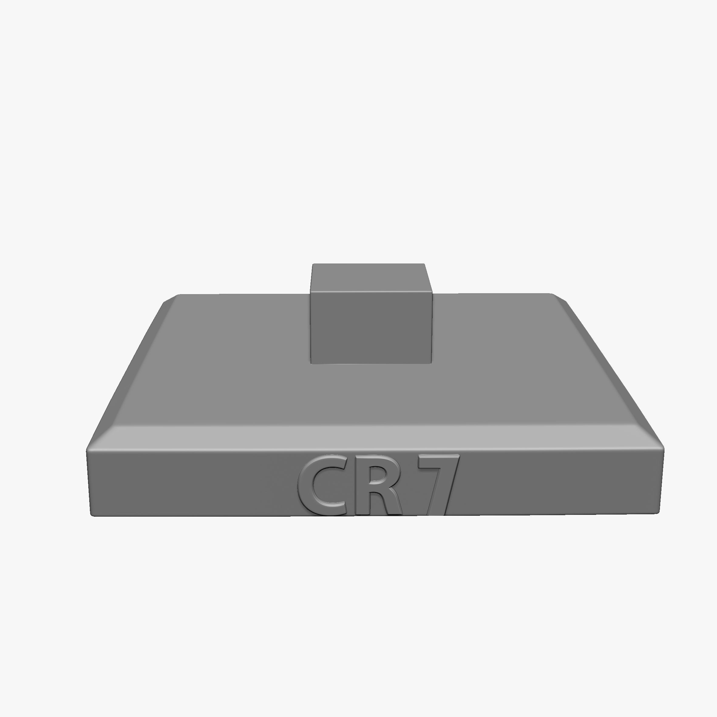 Ronaldo bust of man 3D print model_12