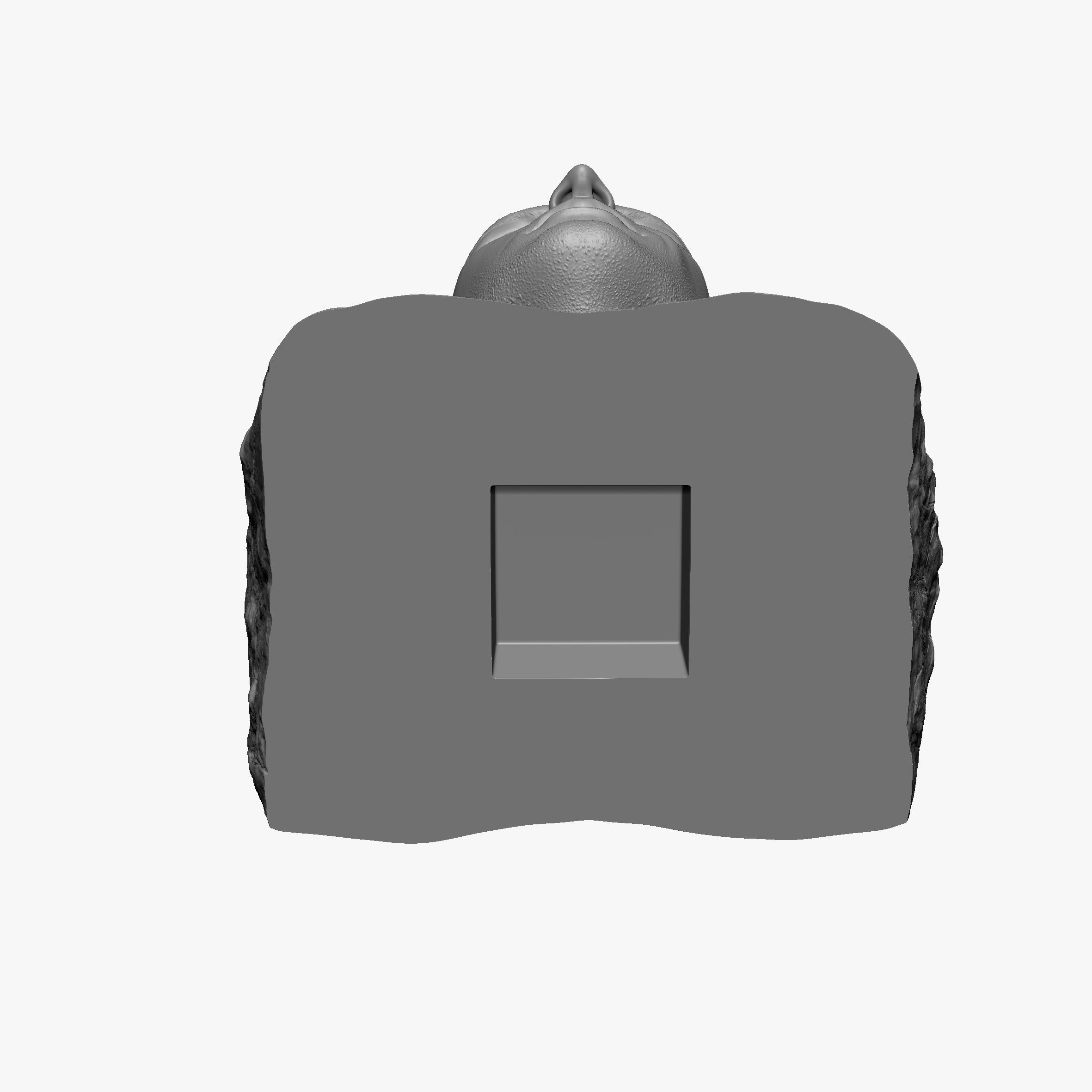 Ronaldo bust of man 3D print model_13