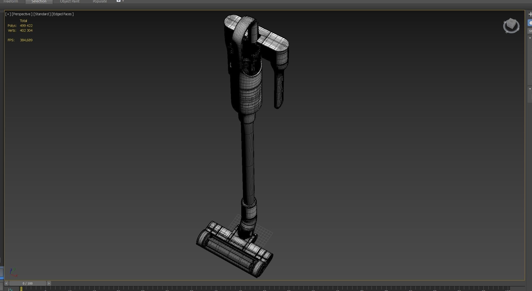 Xiaomi Mi Handheld Vacuum Cleaner Light 3D model_8