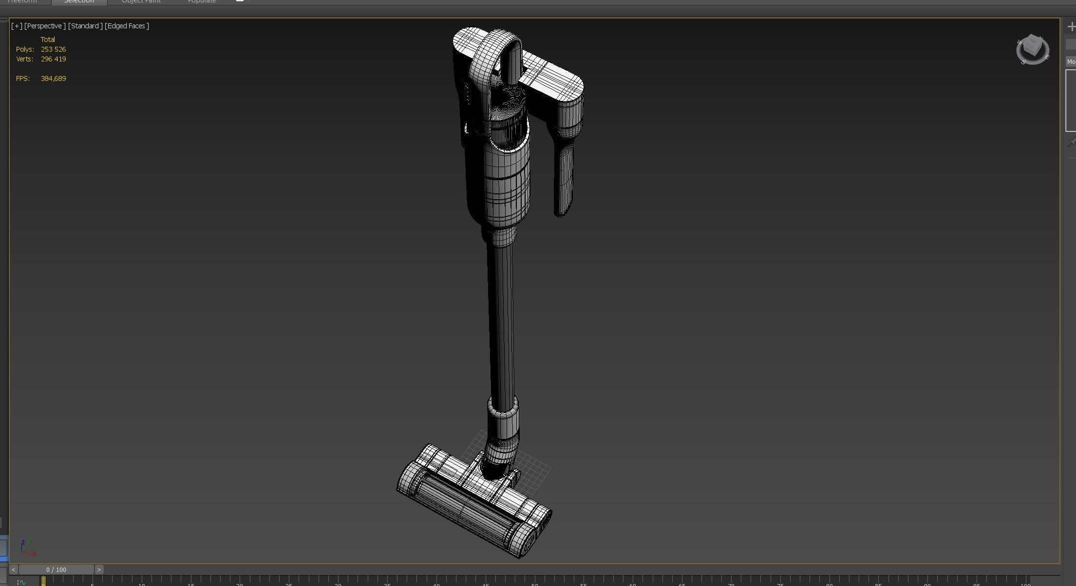 Xiaomi Mi Handheld Vacuum Cleaner Light 3D model_9