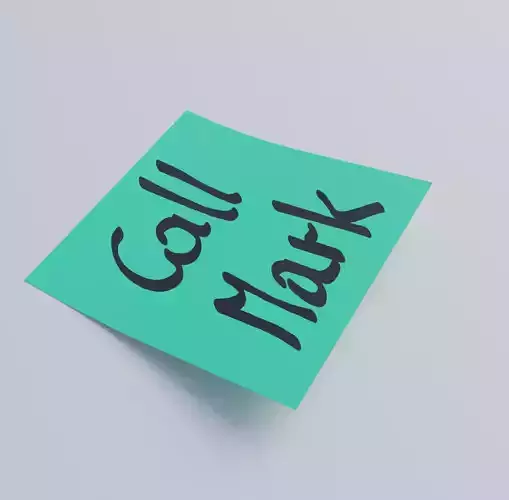 Sticky note