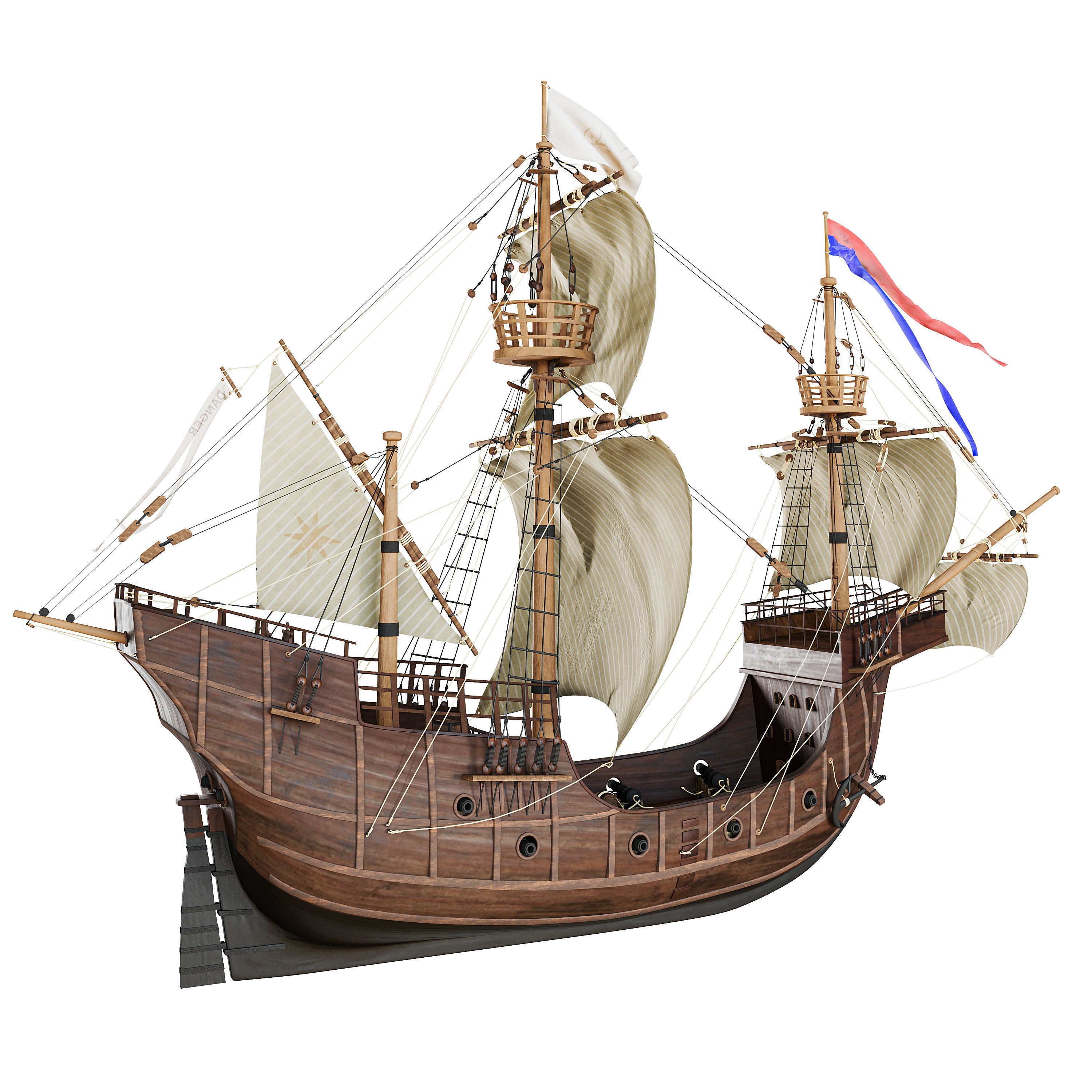 Ship Santa Maria 3D Model CGTrader Ship Santa Maria 3D Model CGTrader