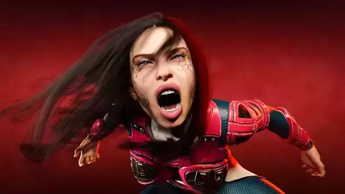 Billie Eilish - Sci Fi Female Soldier