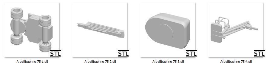 Boom Lift Typ A 3D print model_2