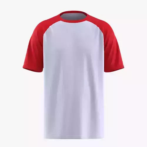 Sports Raglan Short Sleeves Baseball Tee