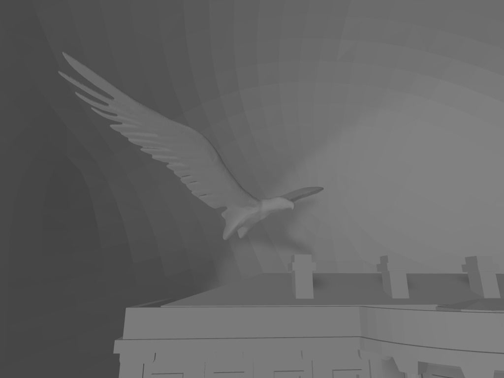 Love For America - LED Light Up Diorama 3D print model_3