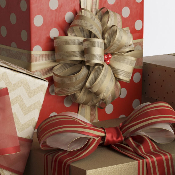 Gift Boxes 1  3D model_5