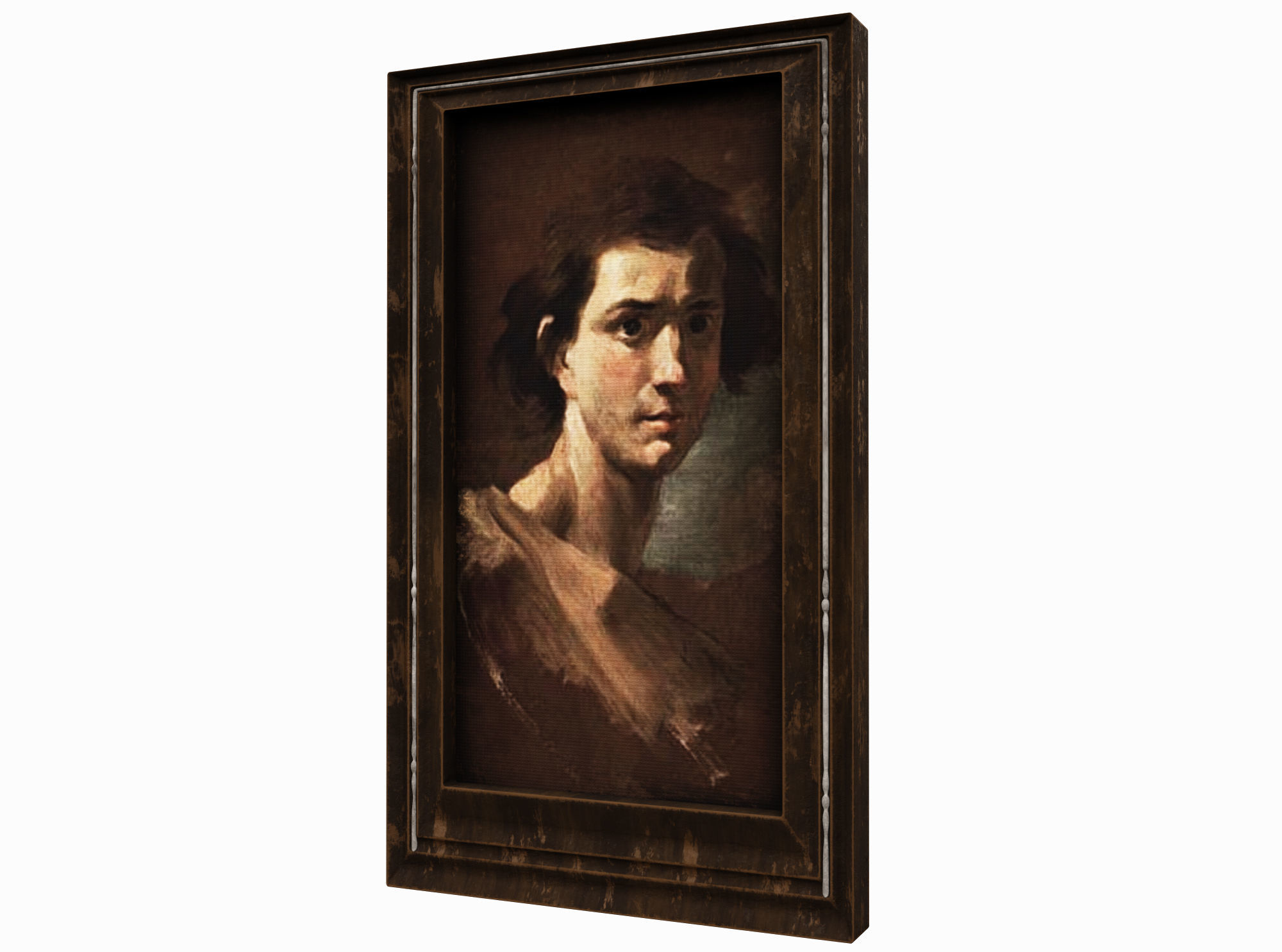 picture medieval Low-poly 3D model_1