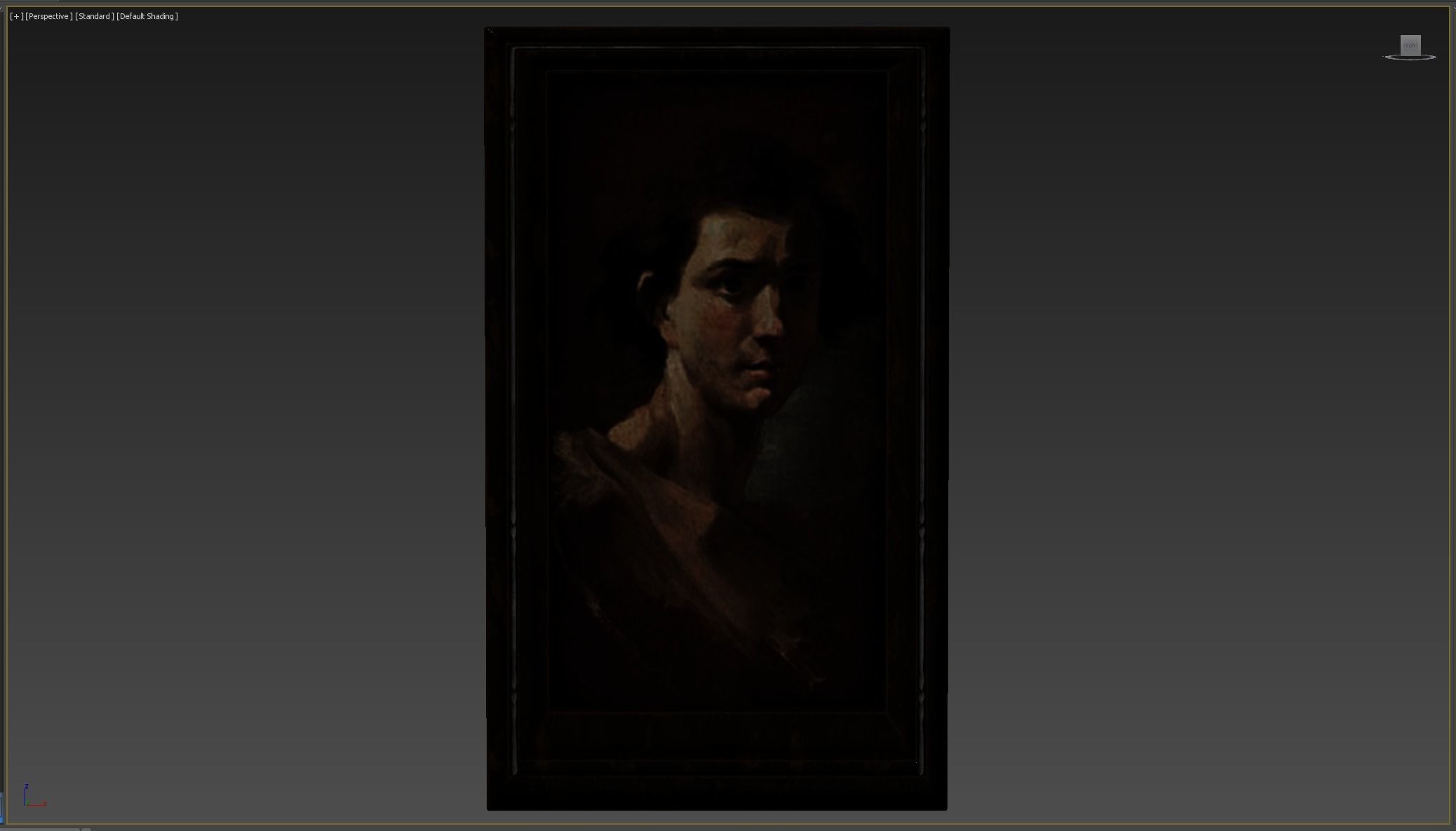 picture medieval Low-poly 3D model_5