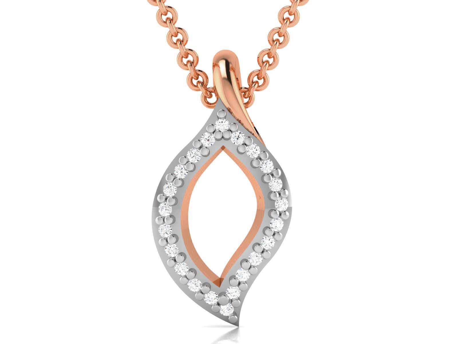 Light wt Diamond Charms Pendant 3dm render Detail 3D print model_1