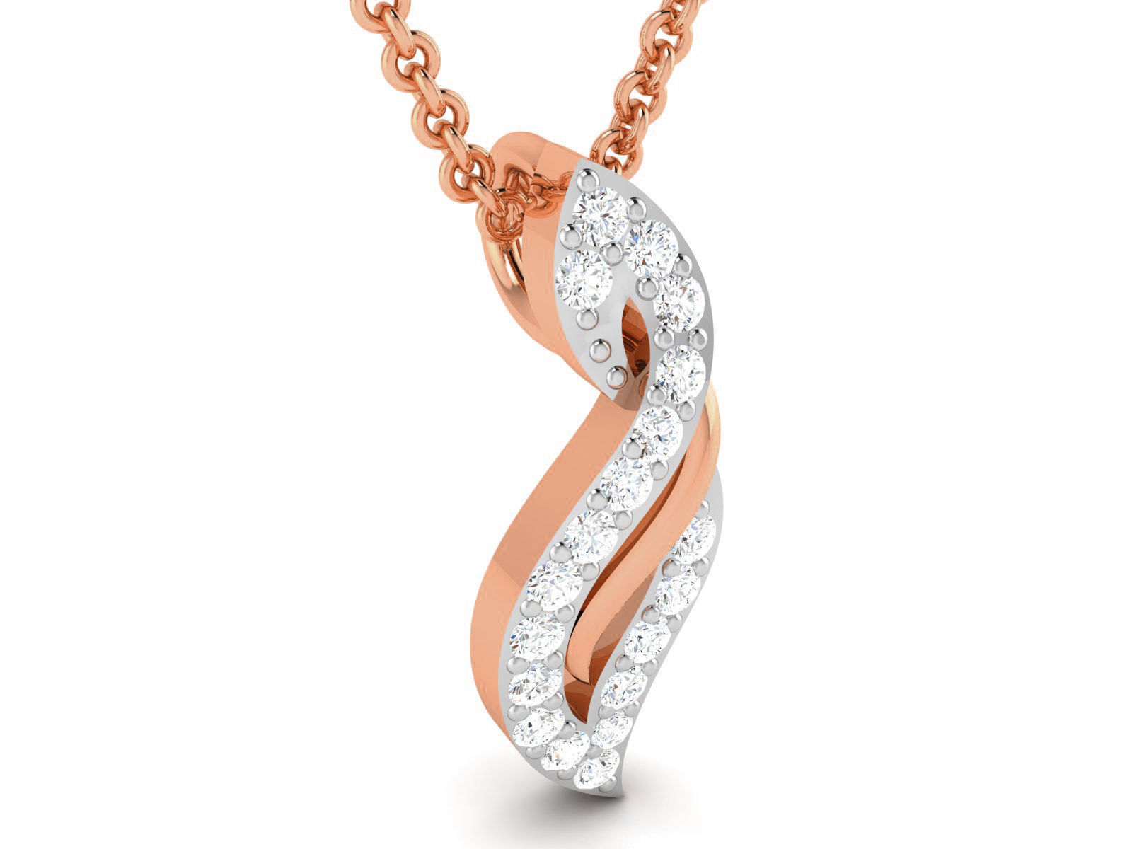 Light wt Diamond Charms Pendant 3dm render Detail 3D print model_1