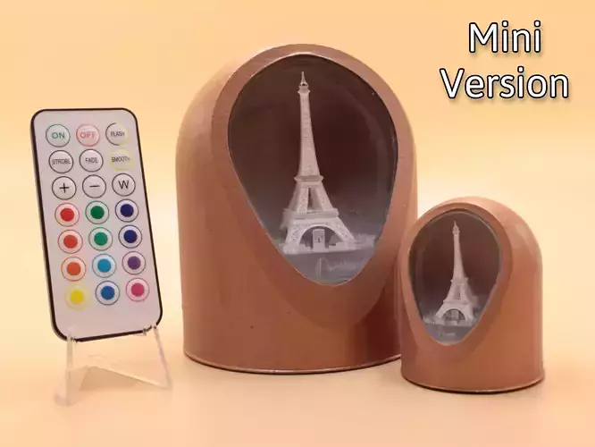 Love For Paris Mini - LED Light Up Diorama