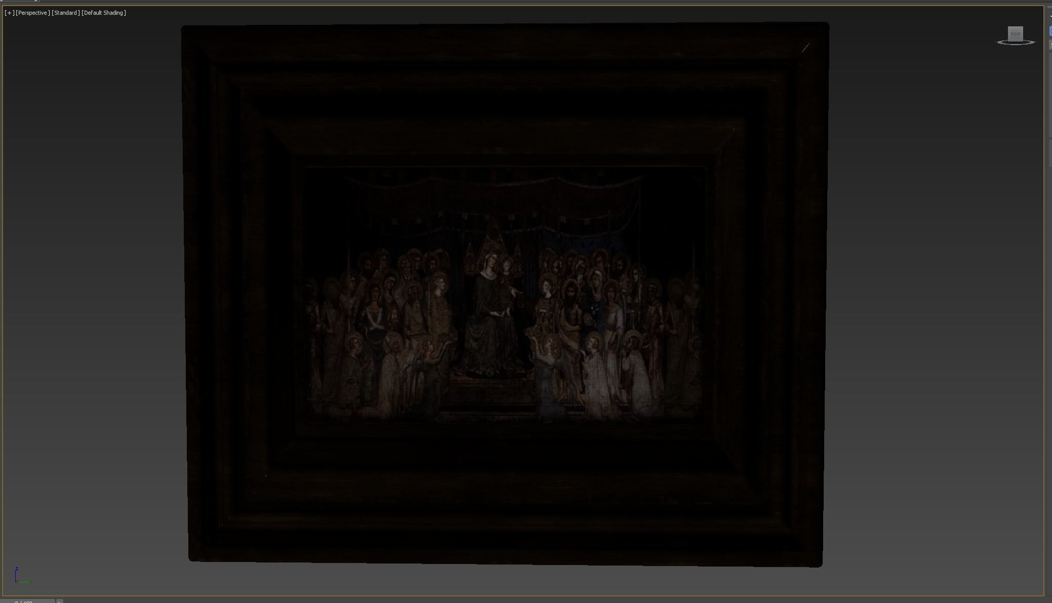 picture medieval Low-poly 3D model_5