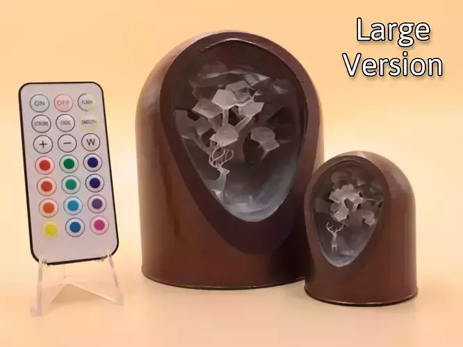 Low Poly Forest Critters - LED Light Up Diorama