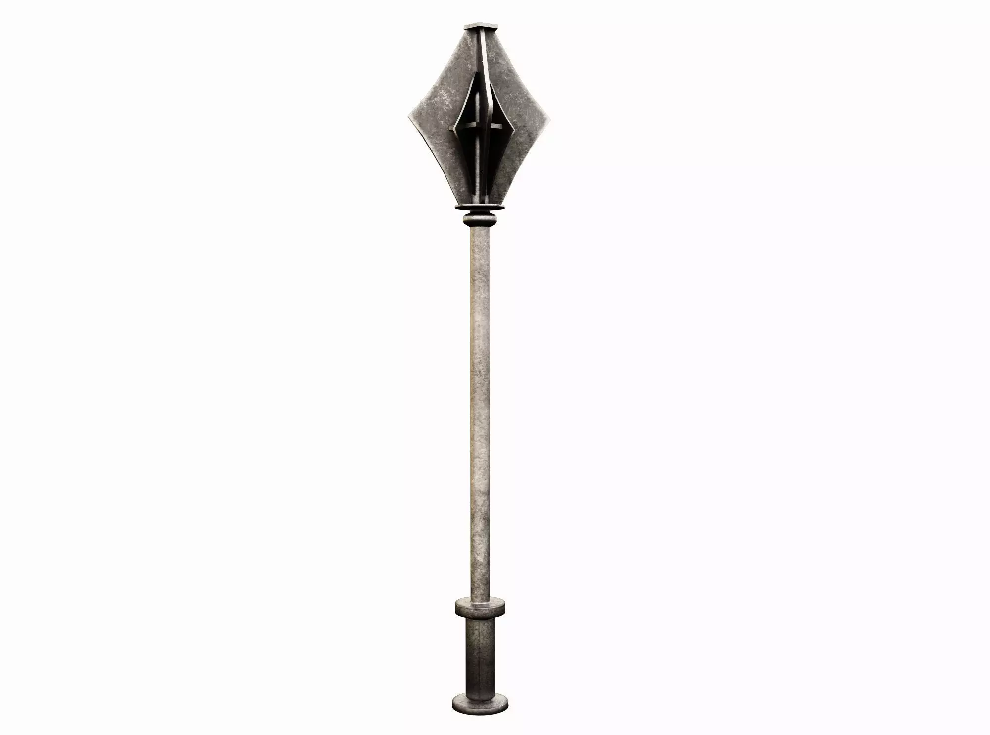 Medieval Weapon Mace Low-poly 3D model_0
